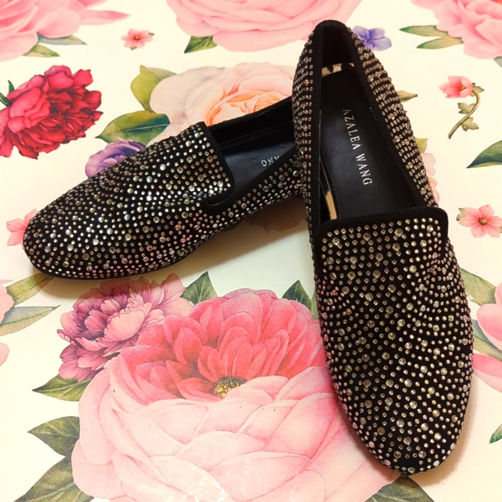 Azalea Wang Crystal/Rhinestone Shoes
